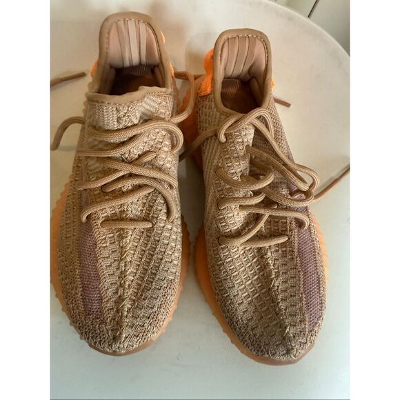 Adidas x Yeezy Men\'s Boost 350 V2 Light Active Athletic Sneakers Clay Size 5.5 main image 4